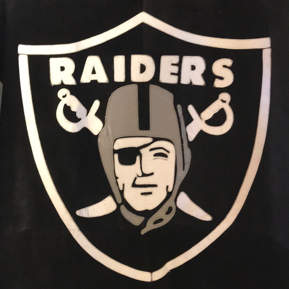 Vintage NFL Raiders Starter Jacket - 100% Leather